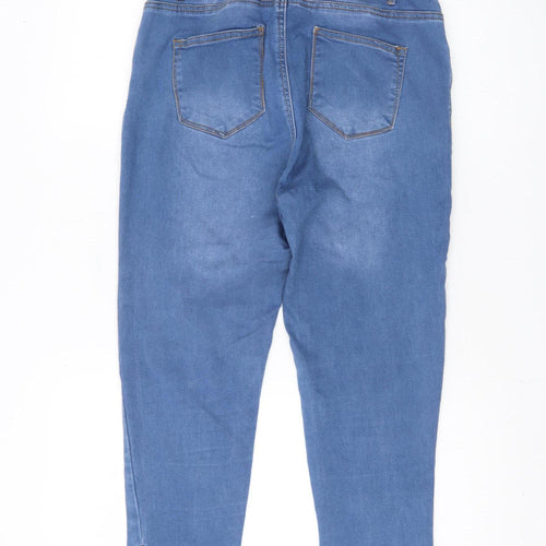 Peacocks Blue Jegging Womens Size 12 Stretch Denim