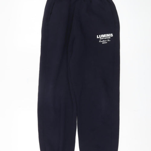 River Island Men's Blue Joggers XXS