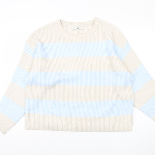 Marks and Spencer Women's Large Striped Pullover