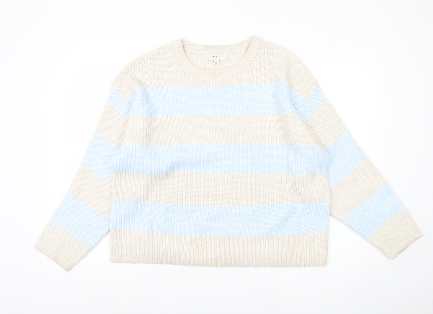 Marks and Spencer Women's Large Striped Pullover