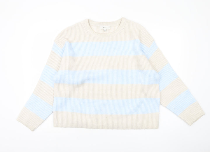 Marks and Spencer Women's Large Striped Pullover