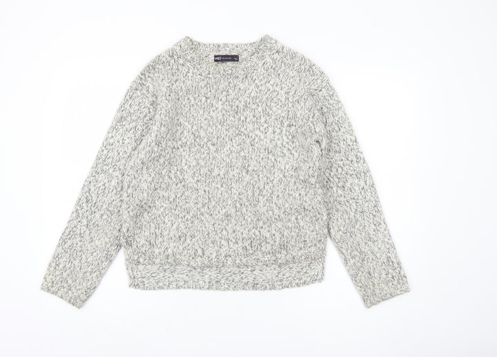 Marks and Spencer Women's Grey Pullover Jumper, S