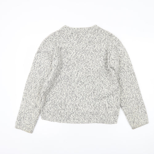 Marks and Spencer Women's Grey Pullover Jumper, S
