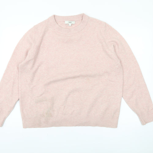 Marks and Spencer Pink Pullover Women's Jumper L