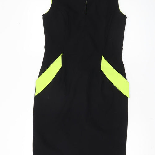 Roman Women Black Sheath Dress Size 12