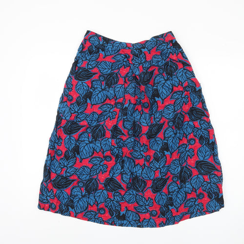 Monsoon Women's Multicoloured Floral Skirt Size 8