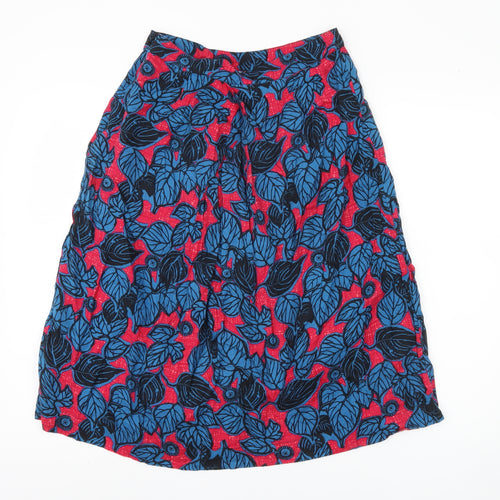 Monsoon Women's Multicoloured Floral Skirt Size 8
