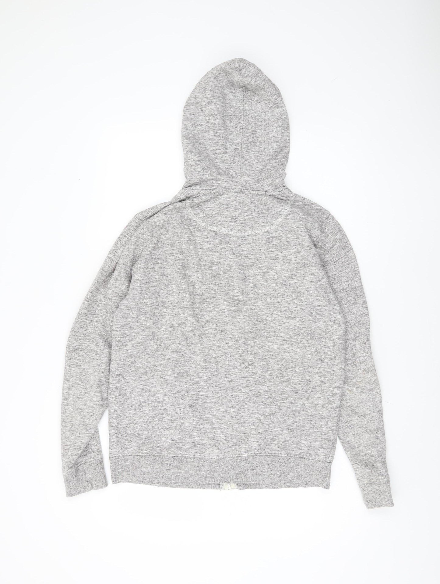 Burton Men's Grey Full Zip Hoodie, M, Regular