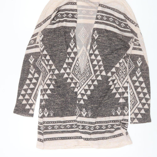 Forever 21 Women's Multicoloured Open Front Cardigan S