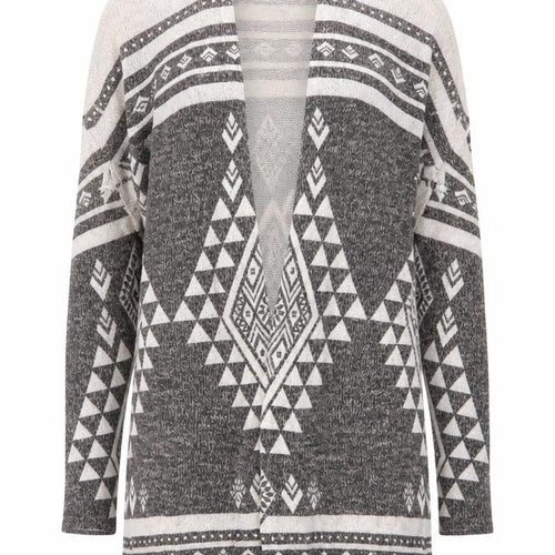 Forever 21 Women's Multicoloured Open Front Cardigan S