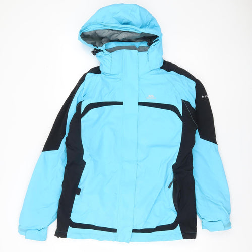 Trespass Men's Blue Waterproof Parka Jacket M