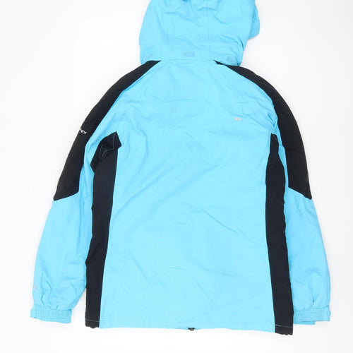 Trespass Men's Blue Waterproof Parka Jacket M