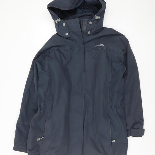 Trespass Men's Blue Waterproof Parka Jacket L