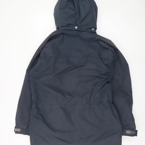 Trespass Men's Blue Waterproof Parka Jacket L