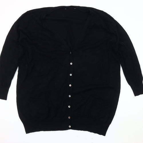 Capsule Women's Black Plus Size Cardigan