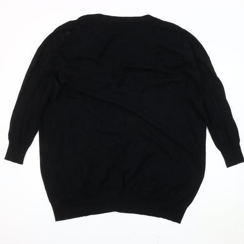 Capsule Women's Black Plus Size Cardigan