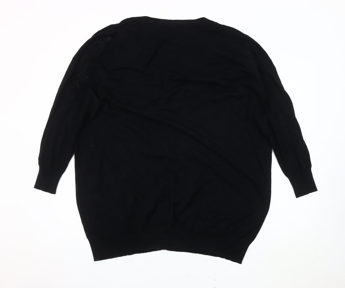 Capsule Women's Black Plus Size Cardigan