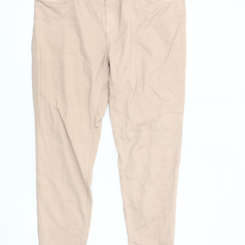 MDW Collection Women's Beige Trousers Size 16