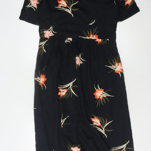 RVCA Women's Floral Fit & Flare Midi Dress M