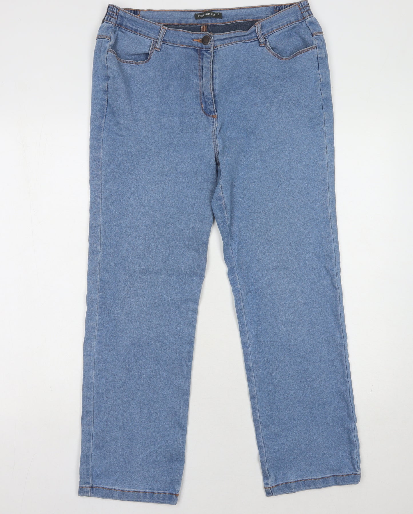 Bonmarché Women’s Blue Straight Jeans Size 16
