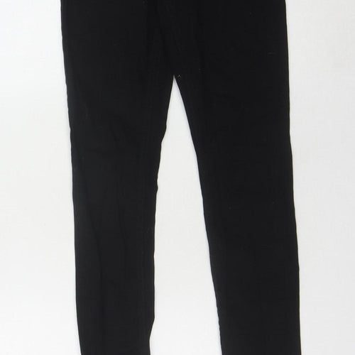 New Look Men Black Skinny Jeans Size 28R with Stretch
