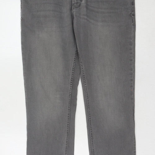 George Men's Grey Slim Jeans, Size 36 Regular