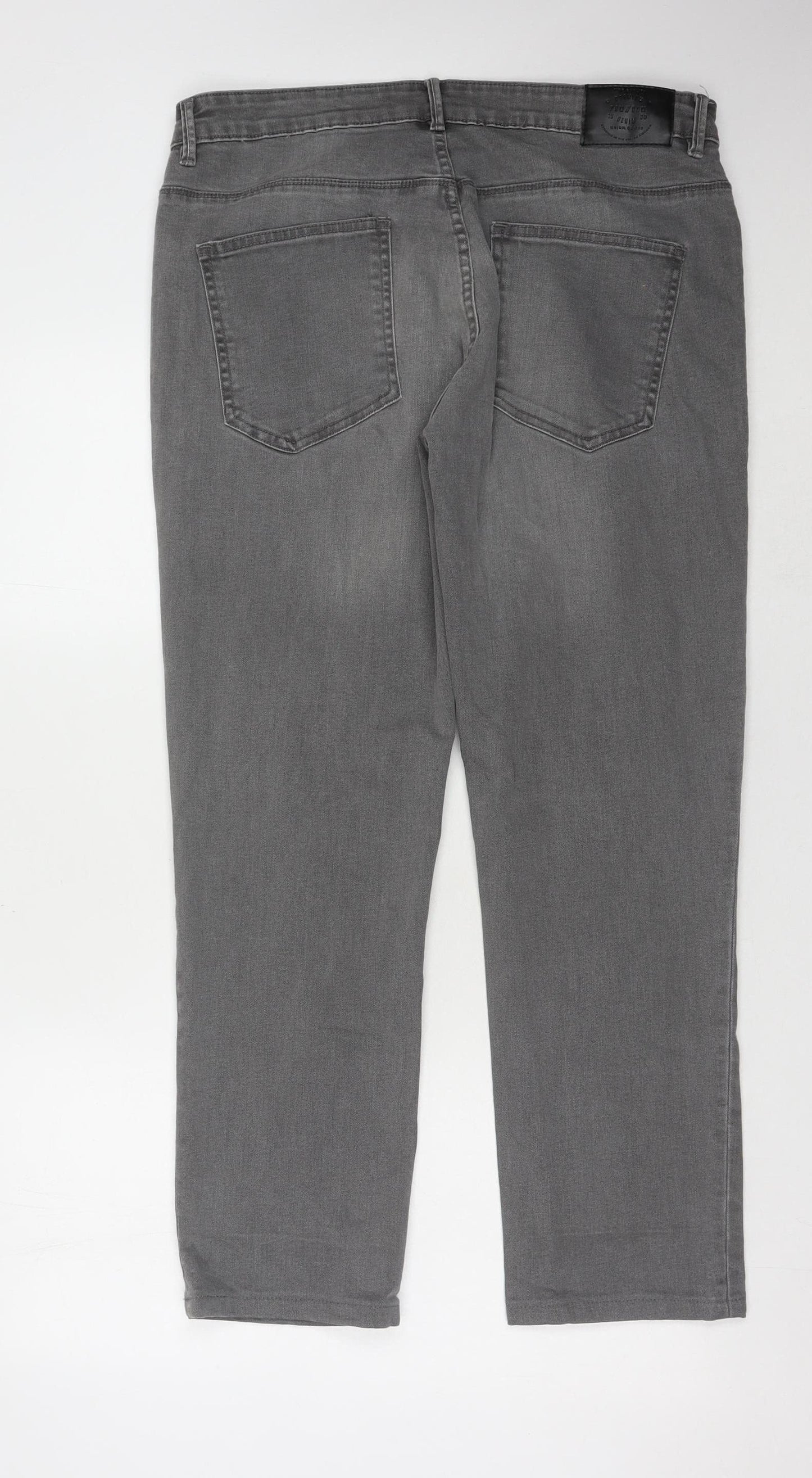 George Men's Grey Slim Jeans, Size 36 Regular