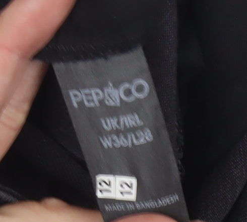 Pepco Men's Black Skinny Jeans W36/L28