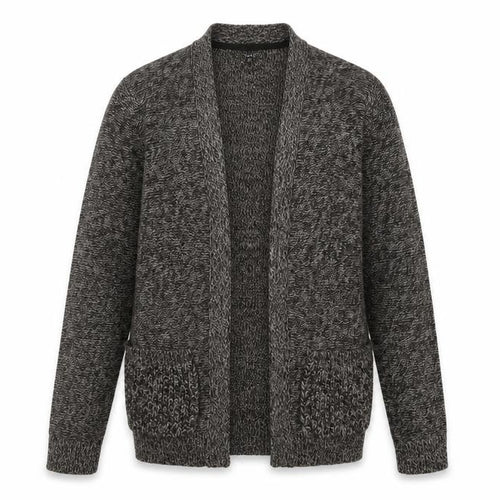 New Look Men's Grey Cardigan XS Knit Long Sleeve