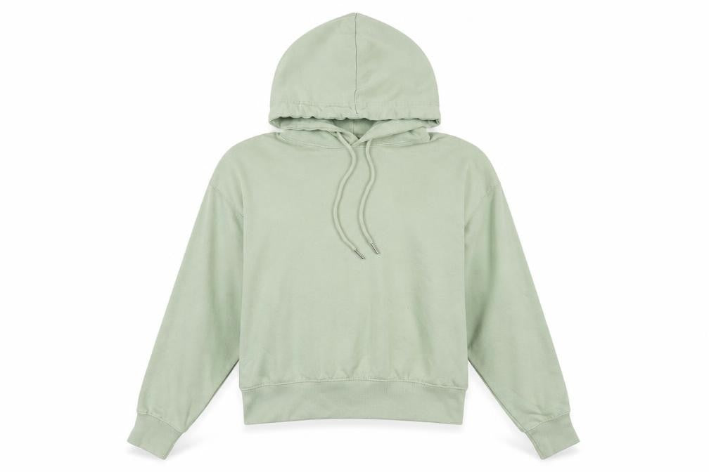 Front view of New Look Women’s Green Pullover Hoodie, size S