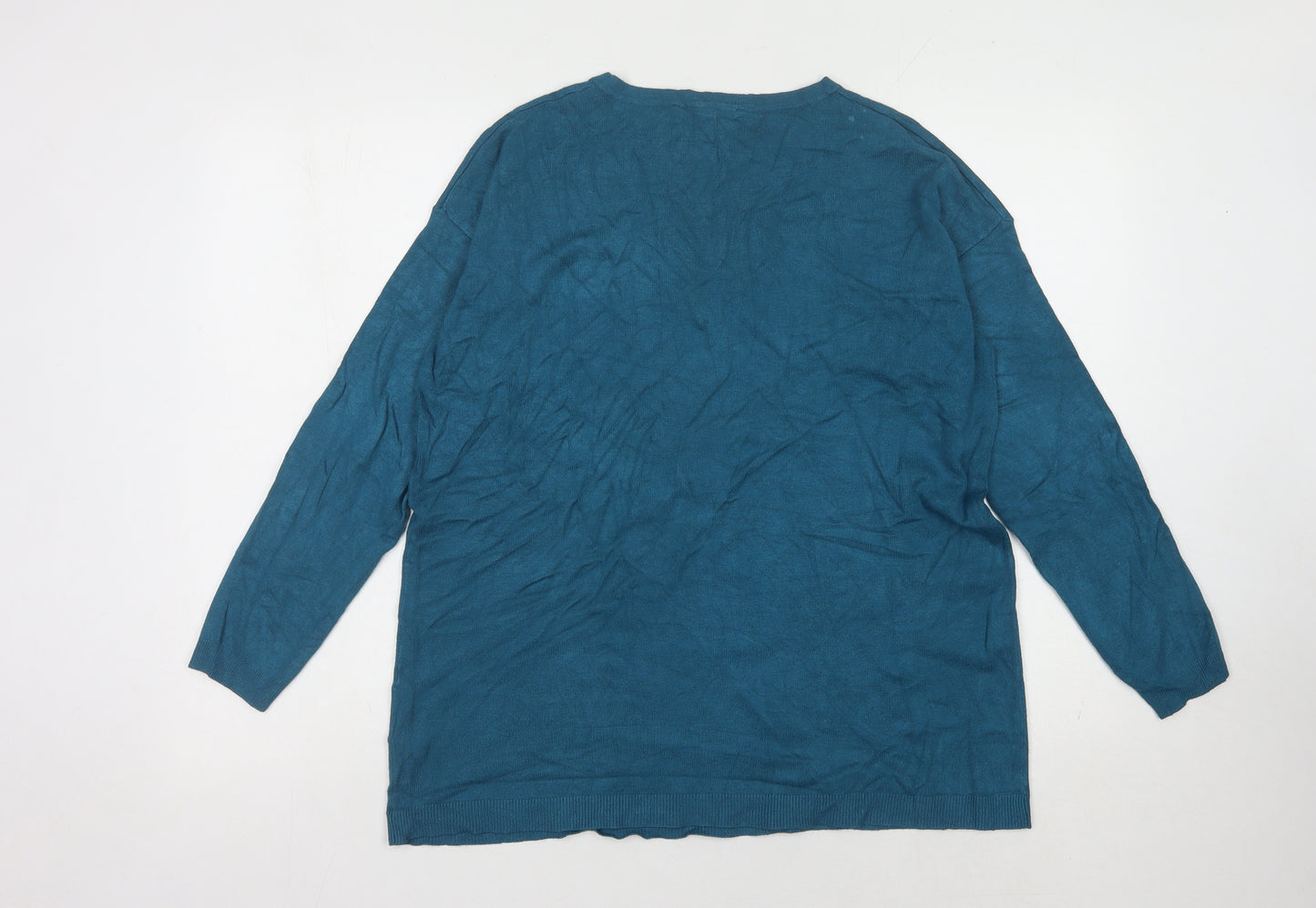 Bonmarché Women's Blue Pullover Jumper Size 14