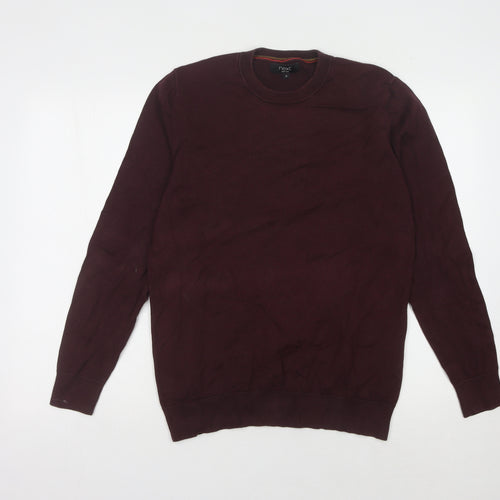 Next Men's Red Pullover Jumper, Medium, Crew Neck