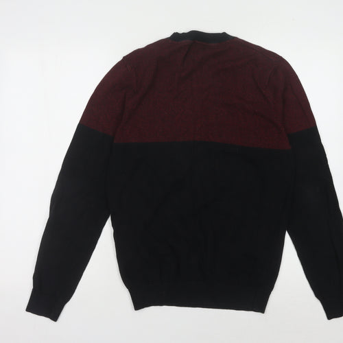 New Look Men's Black Pullover Jumper Size S