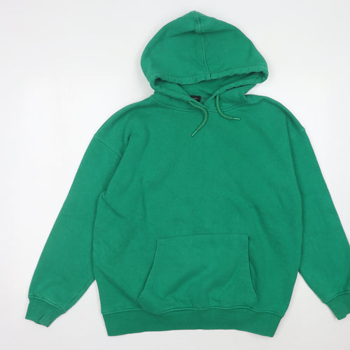 New Look Men's Green Pullover Hoodie, Size M, Hooded