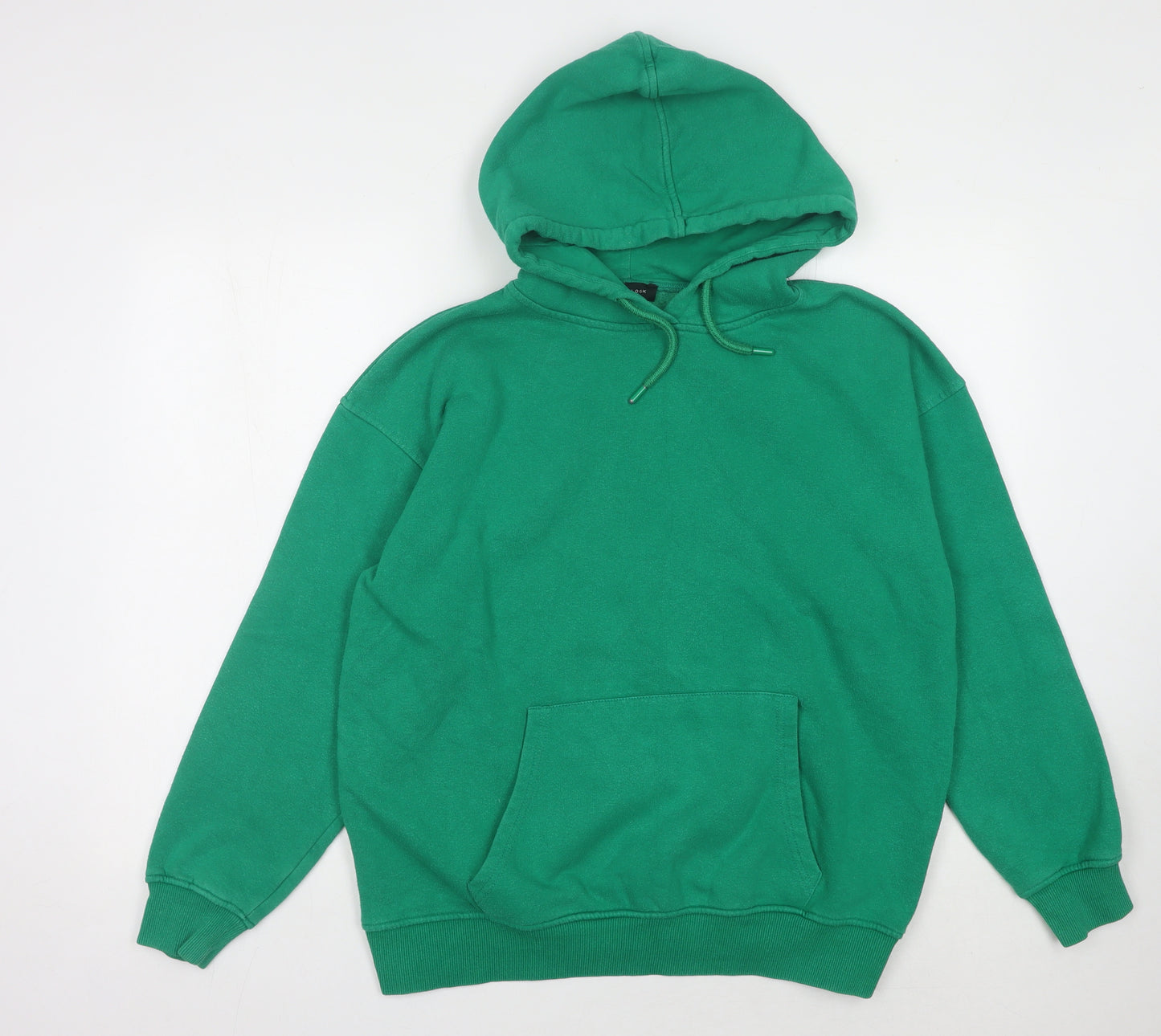 New Look Men's Green Pullover Hoodie, Size M, Hooded
