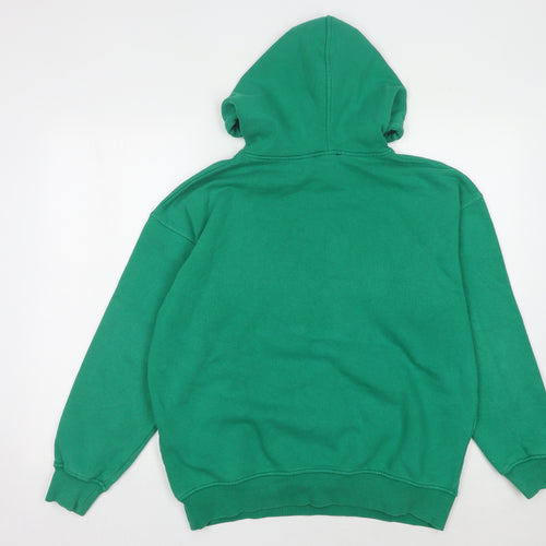 New Look Men's Green Pullover Hoodie, Size M, Hooded