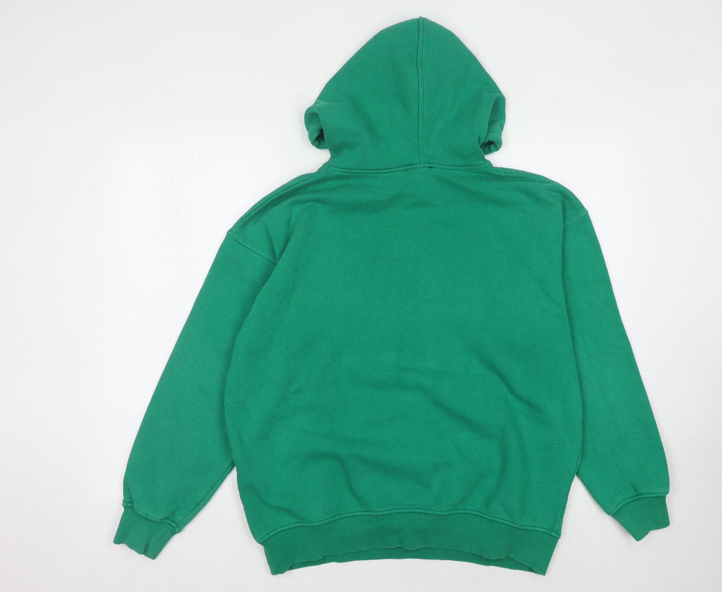 New Look Men's Green Pullover Hoodie, Size M, Hooded