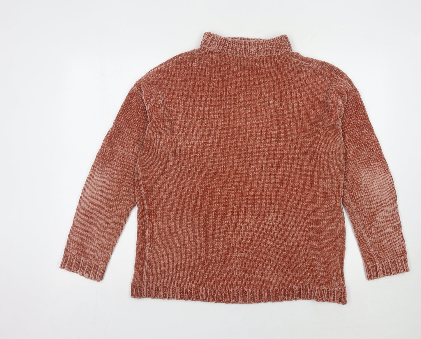 Dorothy Perkins Women Brown V-Neck Pullover Jumper Sz 16