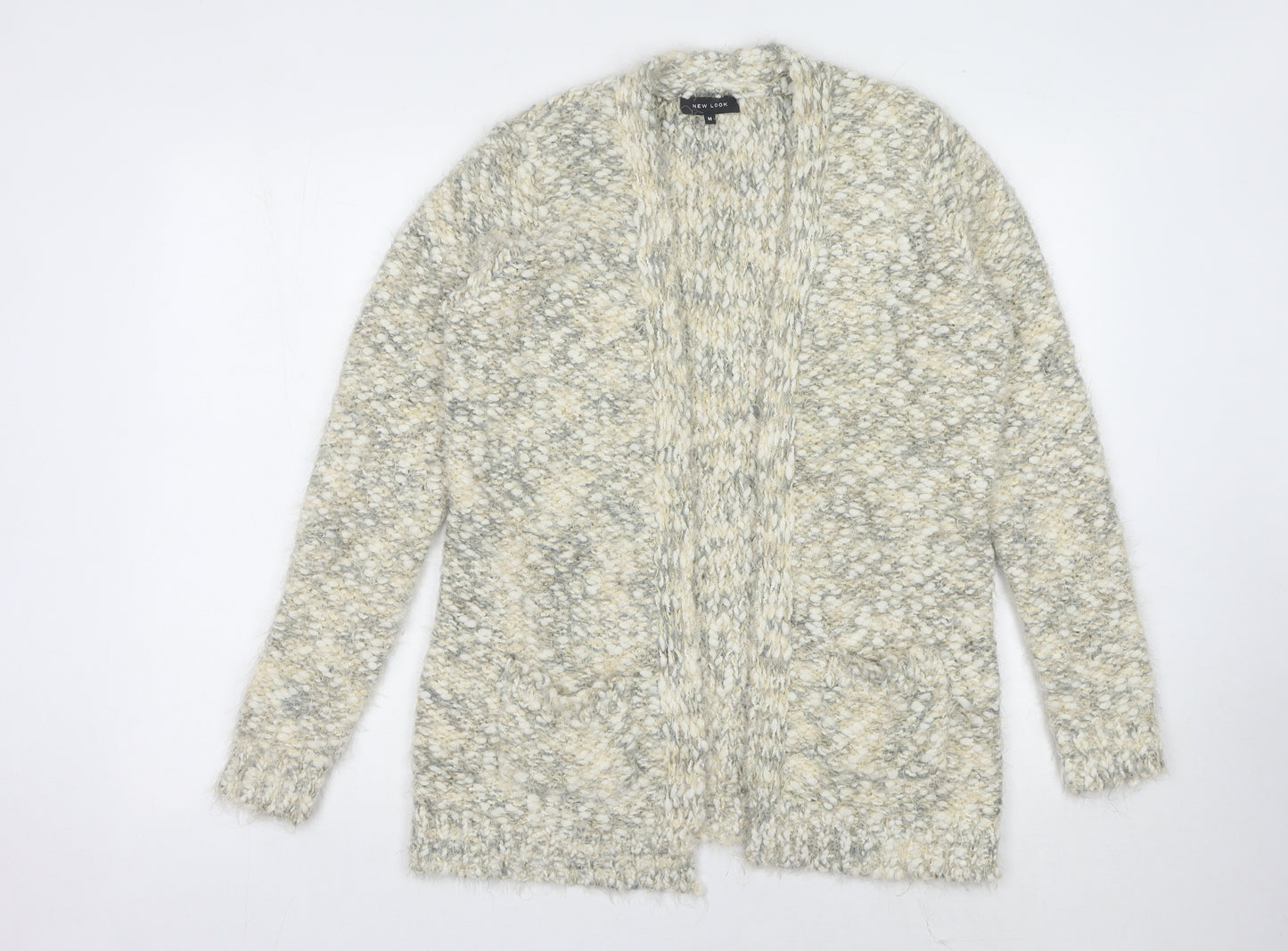 New Look Women's Multicoloured M Open Front Cardigan