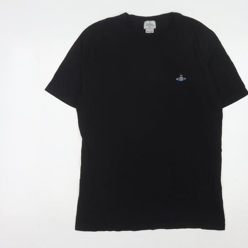 Vivienne Westwood Men's XL Black Cotton T-Shirt