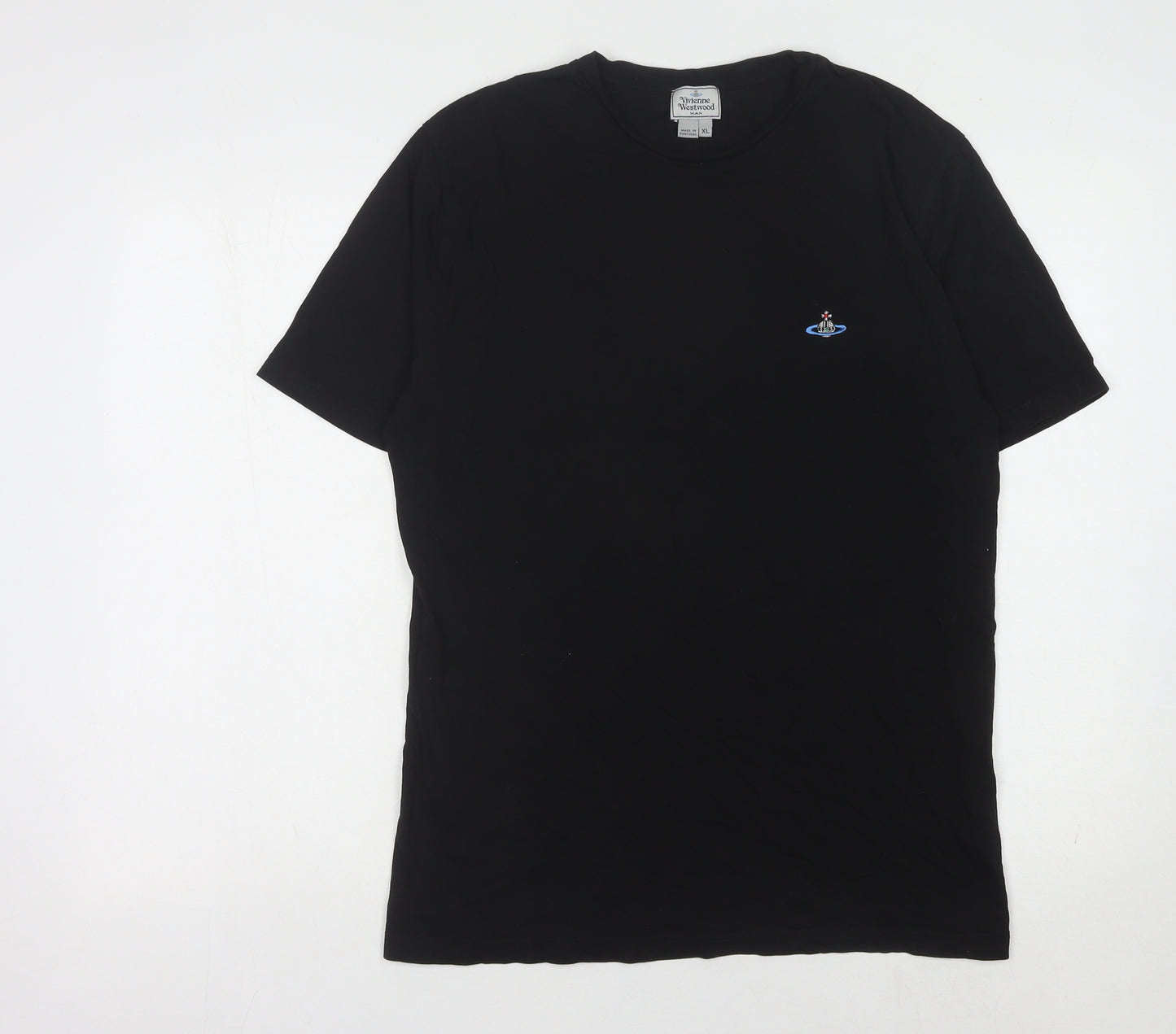 Vivienne Westwood Men's XL Black Cotton T-Shirt