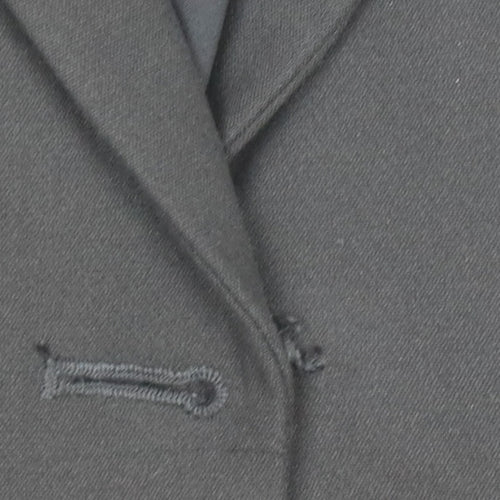 Jaeger Women's Black Blazer Size 10 Regular Fit