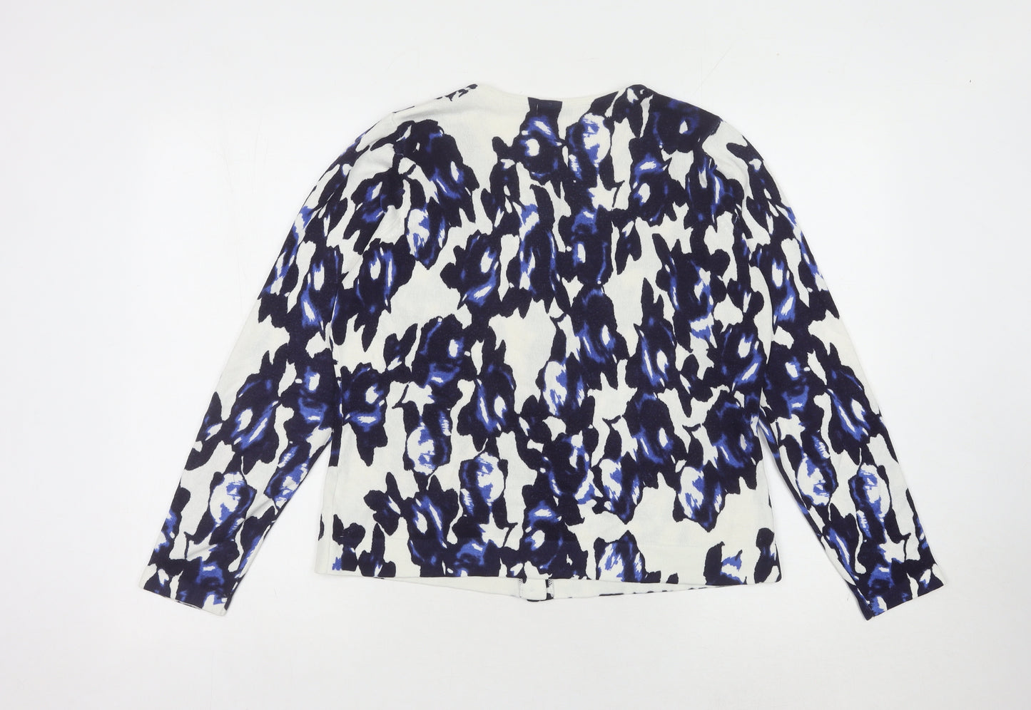 Marks and Spencer Women's Blue Cardigan, Size 10