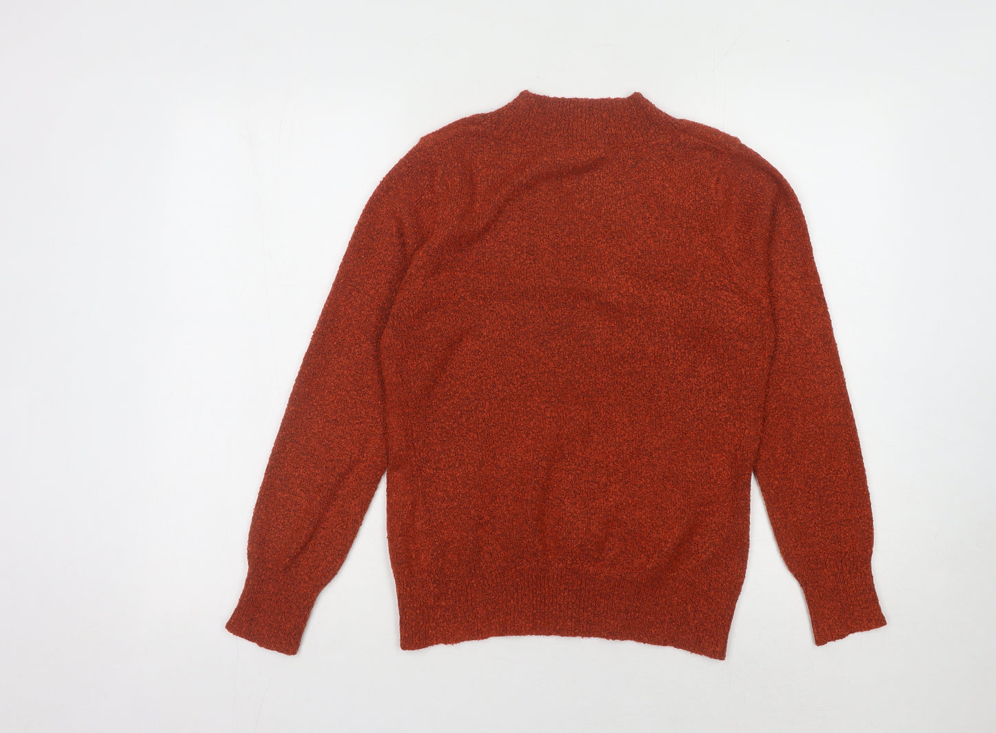 M&Co Women’s Red V-Neck Pullover Knit Jumper M