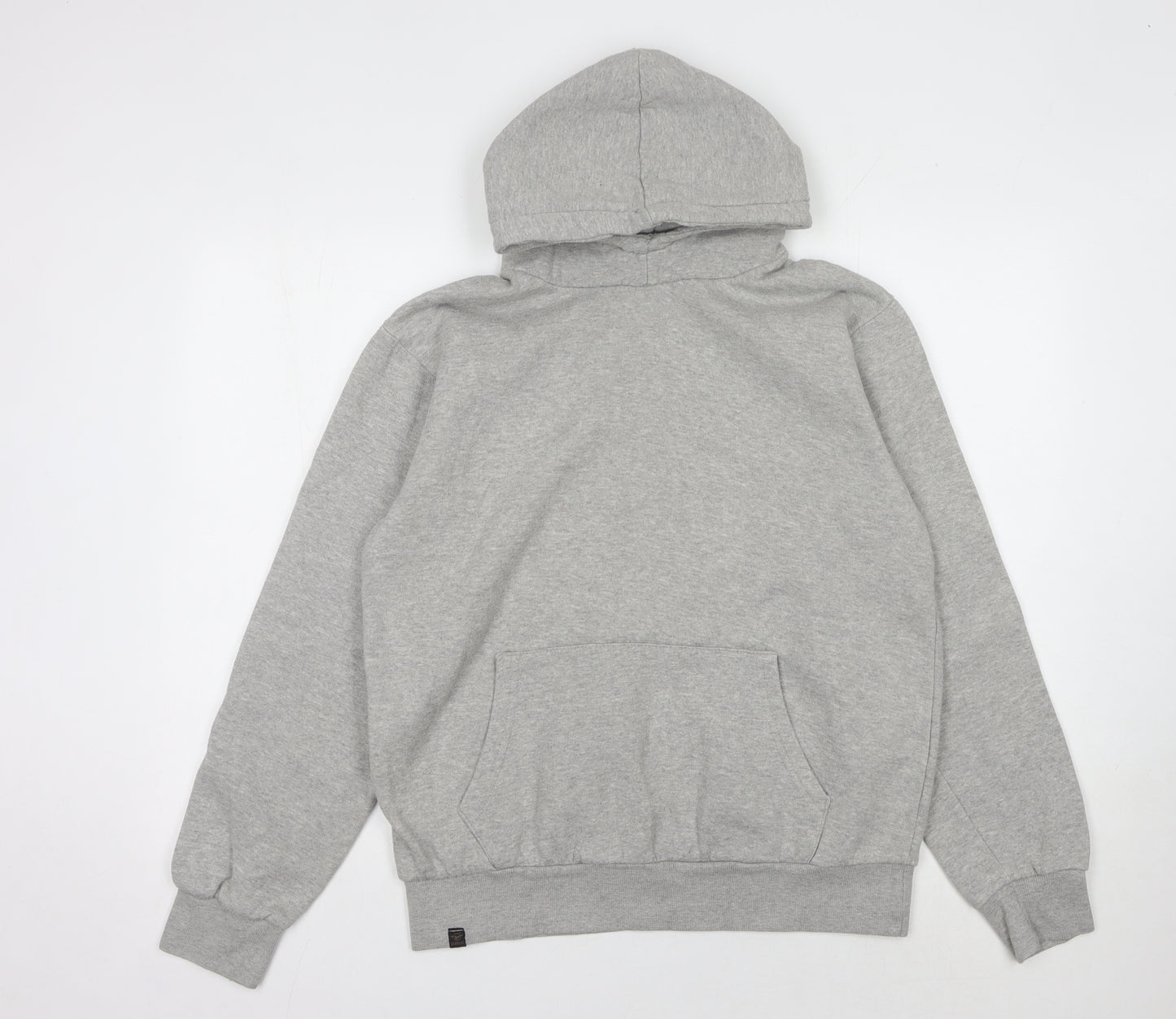 Le Breve Grey Pullover Hoodie for Men - XL
