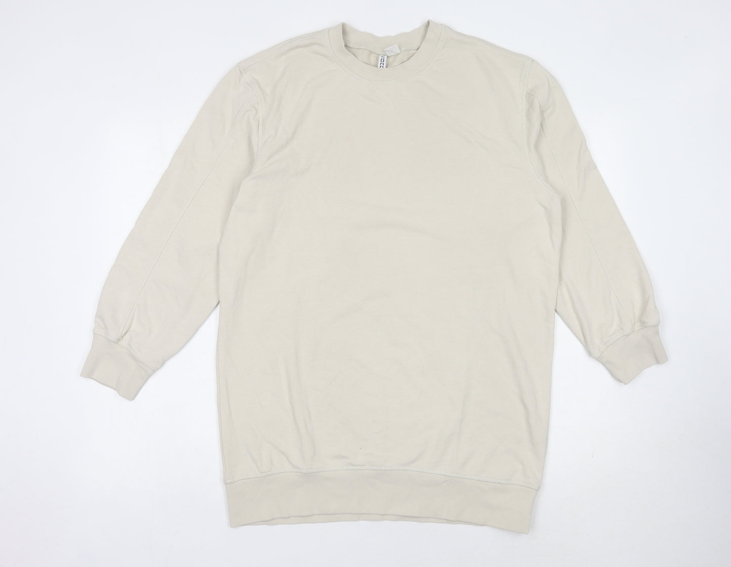 H&M Divided Women's Beige XS Sweatshirt Pullover