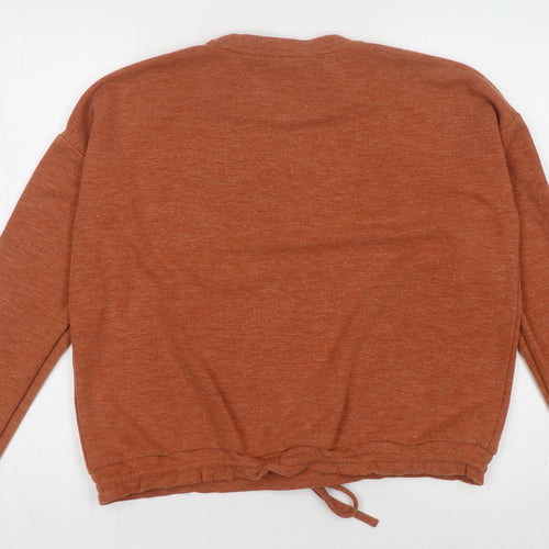 Vero Moda Women's Orange Pullover Jumper, Size L