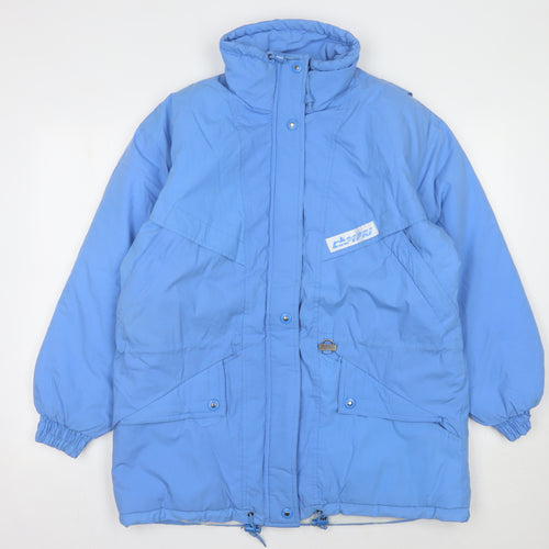 Blue Unisex Parka Jacket, Size 12 Plus, Winter