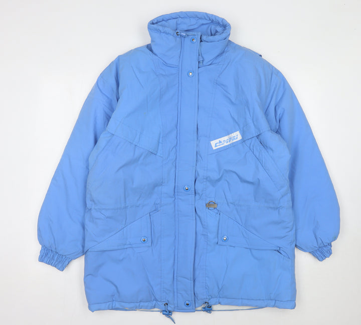 Blue Unisex Parka Jacket, Size 12 Plus, Winter