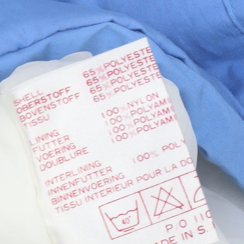 Blue Unisex Parka Jacket, Size 12 Plus, Winter
